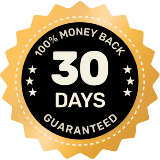 30-days money-back guarantee